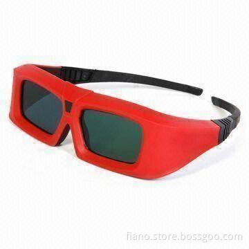 Plastic Thicken Red Cyan Anaglyph Glasses, Used for 3-D Theater and 3-D TV